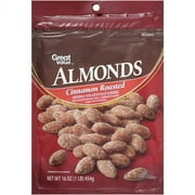 Great Value Cinnamon Roasted Almonds, 16 Oz.