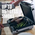 thumbnail image 3 of George Foreman Taille Familiale (4-6 Portions), GRD6090B Sélection Intelligente Sans Fumée, Acier Inoxydable, 3 of 5