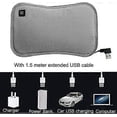 thumbnail image 4 of （GRAY）Electric Heating Pad Hand Warmer, Pocket Bag Design Graphene Heating For Outdoor Camping In Winter, 4 of 5