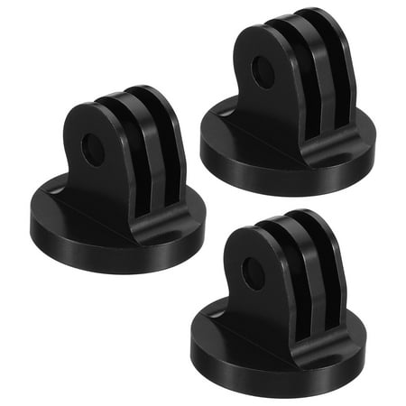 Image of Uxcell Aluminum Tripod Mount Adapter Camera Tripod Conversion Adapter Black 3 Pack