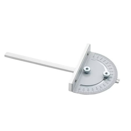 

Yozhu Mini Universal Circular Table Angle Saw Ruler Durable DIY Woodworking Machinery T-Style Angle Ruler Precision Angle Measurement Finder Ruler Tool For Woodworkers（White）