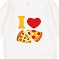 thumbnail image 3 of Inktastic I Love Pizza Toddler Sweatshirt, 3 of 4