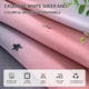 thumbnail image 3 of Cortinas opacas XiDi con forma de estrella rosa y gris para dormitorio de niñas, 160 x 160 cm, 3 of 8