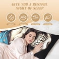 thumbnail image 4 of Lsque Bow Flower Skull Body Pillow Case Cover,Ultra-Soft Microfiber Bed Pillow Cases 20x54 inches,Elegant Bedding,Breathable Durable Pillow Cover with Envelope Closure, 4 of 8