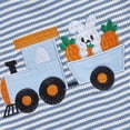 thumbnail image 6 of TOWED22 Toddler Boy Summer Clothes Outfits Kids Cotton Short Sleeve Shirt Shorts Set 2-7 Years Blue,12-18 M, 6 of 9