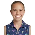thumbnail image 5 of Birdie Bound Girls Neon Pool Party Sleeveless Polo Dress, Sizes XS-XL, 5 of 5