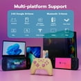 thumbnail image 4 of CHENGDAO Wireless Controller for Switch & Switch 2, Hall Effect PC Controller with 2 Programmable Back Buttons, 2.4G/Bluetooth/Wired - Cake Yellow, 4 of 7