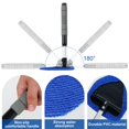 thumbnail image 2 of 18.5inch Extendable Windshield Cleaning Tool with 5 Reusable and Washable Pads 180° Rotating Head for Car SUV, 2 of 8