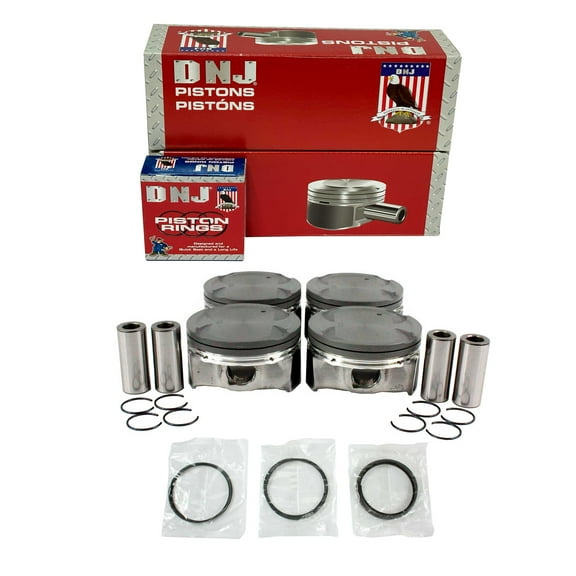 DNJ PRK193 Piston and Ring Kit Fits Cars & Trucks 2011-2016 Hyundai Kia Elantra 1.8L L4 DOHC 16V