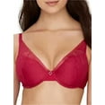 thumbnail image 2 of CHANTELLE Intimates Pink Plunge Padded Demi Ring Hardware Underwire Bra 32D, 2 of 3