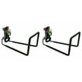 thumbnail image 1 of Rubbermaid FastTrack Rail Garage Storage System Water Hose Hook, Black (2 Pack), 1 of 7