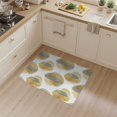 thumbnail image 2 of ODIKA Neutral Para Blended Overlapping Shapes Dining Under Table Tapetes Non-Slip Chair-Friendly for Home Office, Hallway, Laundry Room, 2 of 7