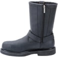 thumbnail image 4 of Harley-Davidson Footwear Bota con punta de acero Bill para hombre, color negro 12, 4 of 5