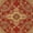 Red, variant on Unique Loom Sahand Collection Area Rug - Philip (6' 1" Round Red/Beige)