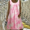 thumbnail image 2 of Robe à Manches Longues Femme Mode Imprimée Décontractée Col Rond Sans Manches Robe Longue Été Robe Longue pour Femme Robe d'Été Longue pour Femme Robe à Manches Longues pour Femme, 2 of 6