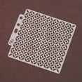 thumbnail image 6 of OUNONA Assorted Pattern Drawing Stencils for Crafts, Scrapbooking, Cake Decorating, Art Templates with Hollow Cutout Designs, 6 of 7