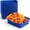 Navy Blue, variant on 25 count Paper Tray 4 lb Large Nacho Plates Disposable Serving Snack Trays Large Paper Trays Boat for Nachos, Hotdogs, Tacos, Fries (Green)
