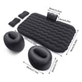 thumbnail image 2 of Colchón Inflable Para Automóvil Asiento Trasero Cama De Aire Para Automóvil Flocado Para Automóvil Suv Cama Inflable General Cama De Viaje seitruly VI012424-01, 2 of 6
