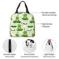 thumbnail image 4 of Honeii Cute Frog1 Print Lunch Bag Women, Lunch Box Lunch Bag for Women Adult Men, Small Leakproof Cute Lunch Tote Large Capacity Reusable, 4 of 8