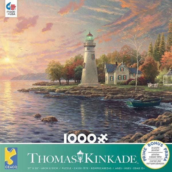 Ceaco Thomas Kinkade -Serenity Cove - 1000 Piece Puzzle