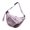 Purple, variant on Women Shoulder Bag Korean Styles Dumplings Bag Simple Messenger Bag Large Capacity Crossbody Bag for Commuting Sport