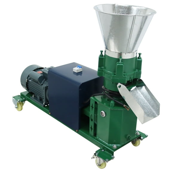 Animal Feed Pellet Machine Making Feeds Pelletizer 4 Roller Feed Granulator 2MM 220V
