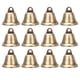 thumbnail image 2 of 20 campanas de hierro colgantes, hechas a mano, para decoración (bronce), 2 of 7
