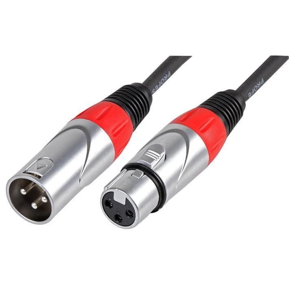PULSE - XLR Plug to Socket Lead, 1m
