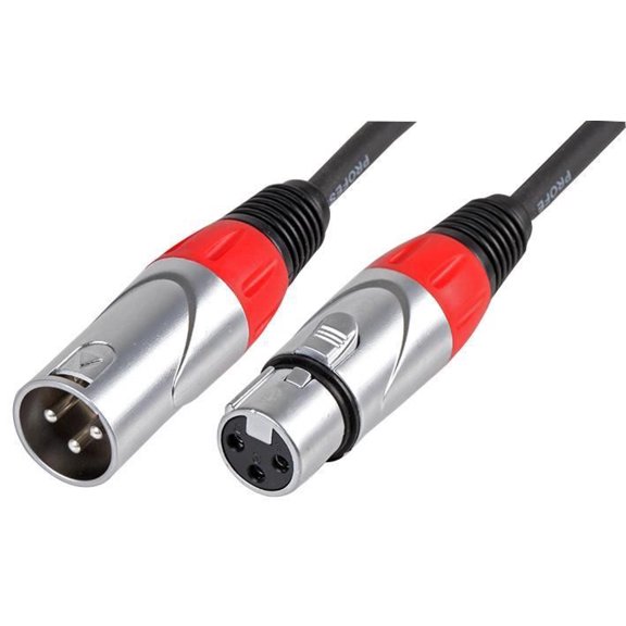 PULSE - XLR Plug to Socket Lead, 1m