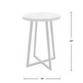 thumbnail image 4 of FirsTime & Co. Miles Rustic Table, 22"H x 16"W x 16"D, Natural, Aged Black, 4 of 4