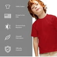 thumbnail image 4 of SpongeBob Happy Holidays Christmas Kids T Shirt for Youth Boys and Girls, Red, Medium, 4 of 4