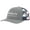 Heather Grey/American Flag, variant on Golfing Life Is Full of Important Choices Funny Men's Embroidered Mesh Back Trucker Hat, Red/Heather Grey/White