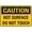 Warning Sign 6, variant on High Voltage Keep Out Symbol Danger Sign - 8"x12" Metal Tin Sign for Industrial Commercial Series, Electrical Zone, High Voltage Alert