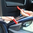 thumbnail image 4 of CGEAMDY Trim Removal Tool for Auto 5 Pcs Car Pry Tool Kit Clip Fastener Remover Set for Panel Door Window Plastic Installer for Dashboard Radio Audio Car Interior Accessories Removal Tools (Red), 4 of 5