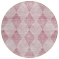 thumbnail image 2 of Addison Rugs Chantille Indoor/Outdoor Transitional Geometric Merlot Washable Round Rug, 8' x 8', 2 of 6