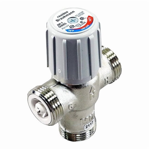 Honeywell Home AM-1 SERIES LEAD FREE MIXING VALVE,1/2", AM100-UT-1LF