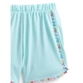 thumbnail image 2 of Wonder Nation Girls Pom Pom Top and Shorts Outfit Set, 2-Piece, Sizes 4-10, 2 of 3