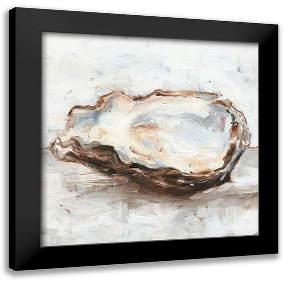 Harper, Ethan 12x12 Black Modern Framed Museum Art Print Titled - Oyster Study II
