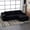 Black, variant on Cloud Sectional Boneless Couches for Living Room, Modular L Shaped Couch with Deep Seat Oversized Right Facing Chaise, Memory Foam Compressed Spineless 3 Seater Sofa for Apartment