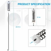 W10780048 Washer Suspension Rod Kit (23.6in) for Whirlpool Kenmore Maytag Amana Washing Machine - 4 Pack