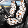 thumbnail image 3 of Pzuqiu Car Seat Protector Cushion, Compatible with Front Seat Automotive Seats, Car Seat Covers Full Set for Sedans Cars Easy to Install, Rooster, 3 of 10