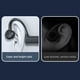 thumbnail image 4 of Cateissary Auricular de conducción ósea de plástico 110mAh Estéreo Inalámbrico compatible con Bluetooth 5.1 TPE Antideslizante Auriculares de baja Cables de audio/vídeo Negro, 4 of 6