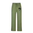 thumbnail image 4 of Puntoco Pantalones casuales largos para hombre, pantalones casuales con estampado de moda para hombre, cintura elástica con bolsillos, pantalones deportivos, 4 of 4
