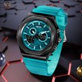 thumbnail image 4 of SMAEL Men Octagonal Analog Digital Sports Watch Waterproof TPU Strap Alloy Dial Man Gift, 4 of 7