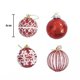 thumbnail image 3 of 16 piezas/caja de adornos navideños pintados para decoración de árboles de Navidad, fiestas, bodas y fiestas, 3 of 4