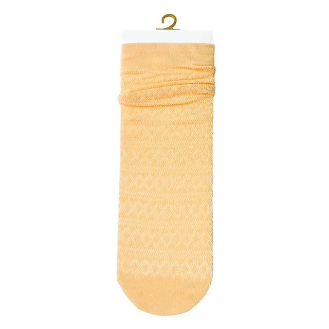 Calcetines finos con falda de bambú para mujer, calcetines redondos de colores informales