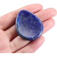 thumbnail image 4 of GHSDFBB (Lapis-Lazuli Teint)-QGEM Lapis-Lazuli Pierre de Guérison pour Pouce avec Cristaux de Poche et Boîte, 4 of 6