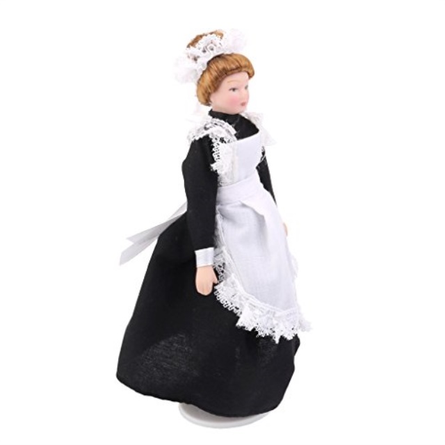 black victorian porcelain dolls