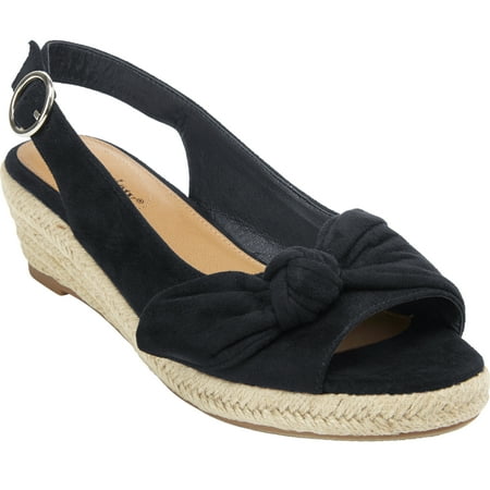 

Comfortview Women s Wide Width The Zanea Espadrille Sandal