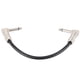 thumbnail image 3 of Cable de audio ammoon AC-10 15cm / 0.5 Pies Parche Guitarra Pedal de Efecto Cable de la Cuerda del Instrumento 1/4 Pulgadas de Plata 6.35 Enchufe de Ángulo Recto PVC Tomshoo Cable de audio, 3 of 4